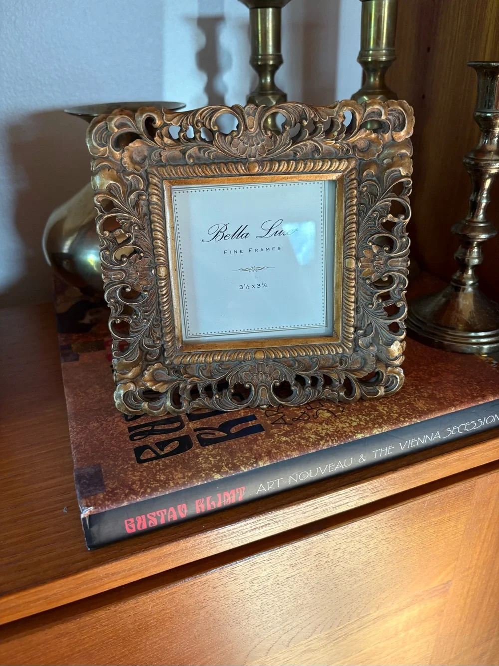 Bella Luxx Ornate Gold-Tone Decorative Picture Frame